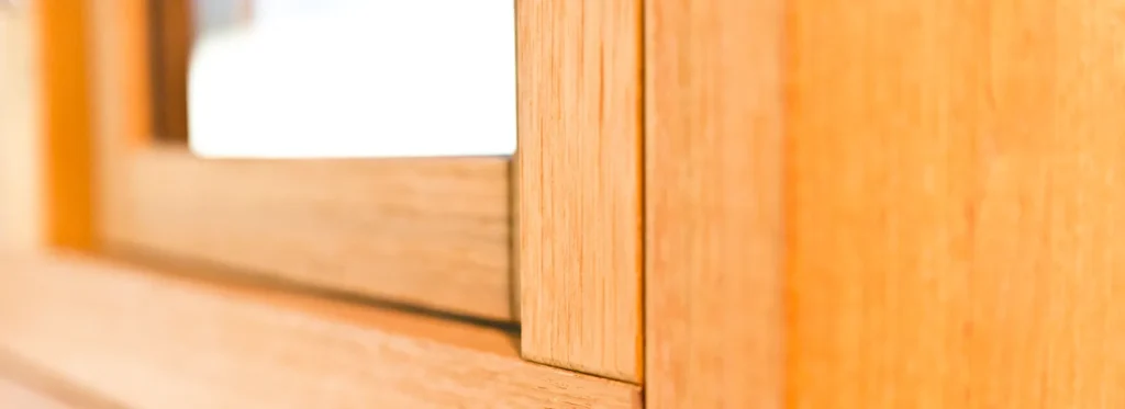 fenêtre en bois